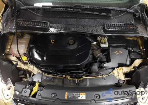 2014 Ford Escape Titanium из США, поврежденный, VIN 1FMCU9J9XEUD60617